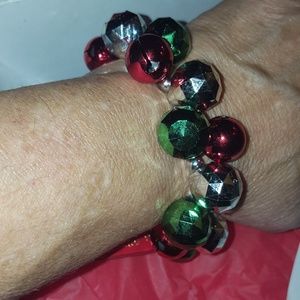 Jingle bell jingle all the way Christmas bracelet